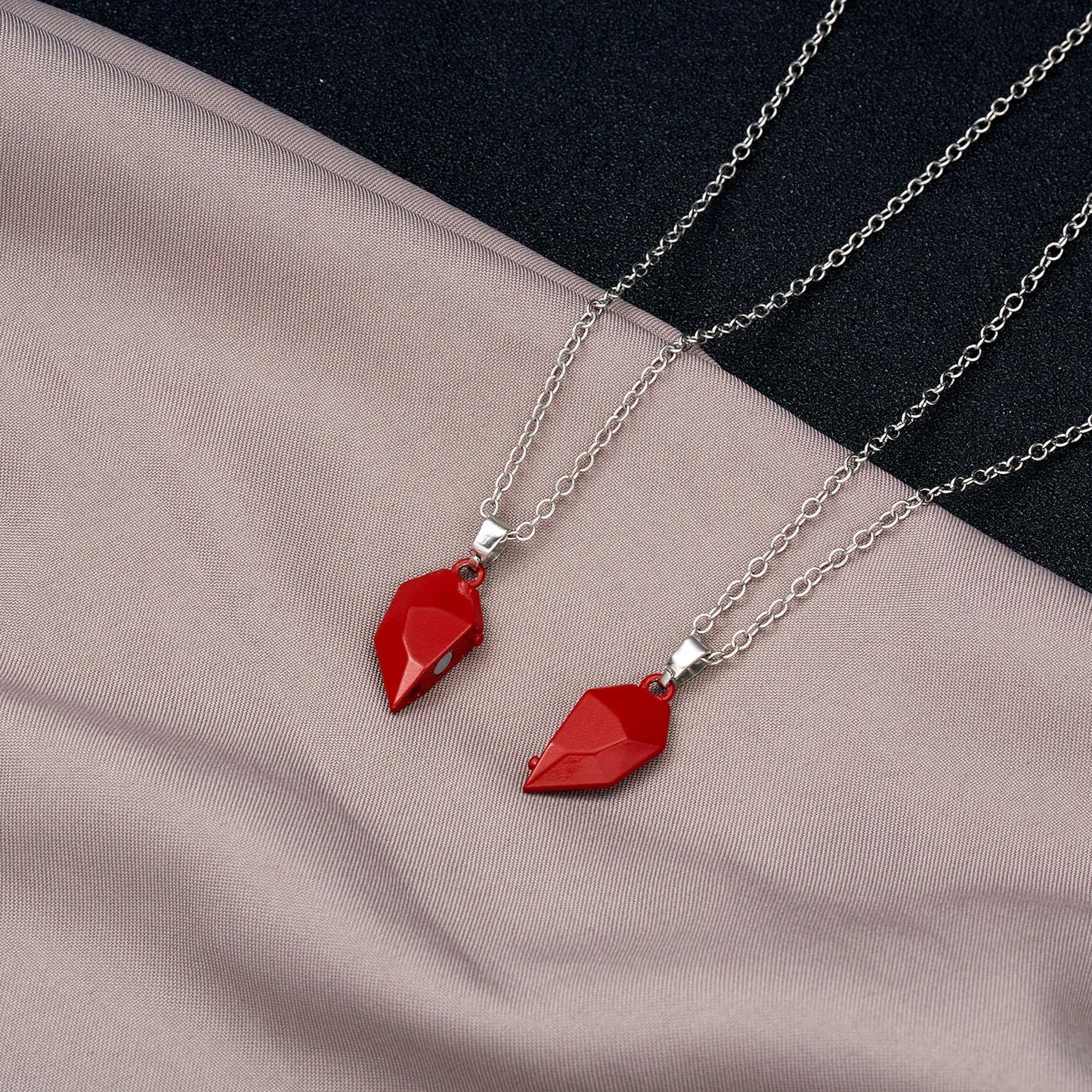 2 Pieces Sweater Chain For Best Friend Lovers Wedding Party Gift Jewelry