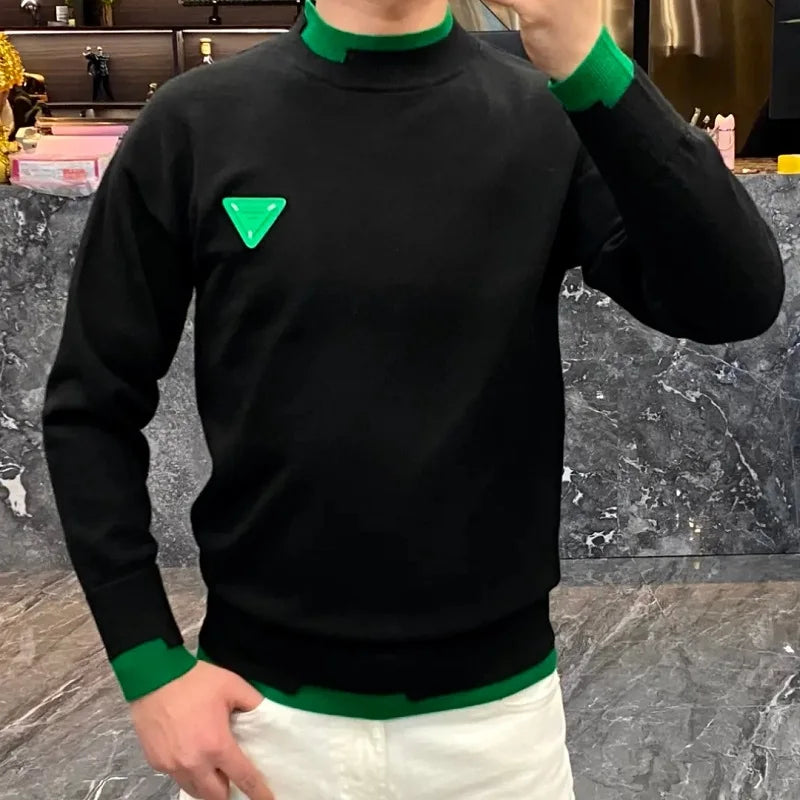 Autumn/Winter Casual Men's Sweater Long Sleeve Crew Neck Sweatshirt