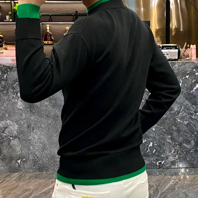 Autumn/Winter Casual Men's Sweater Long Sleeve Crew Neck Sweatshirt