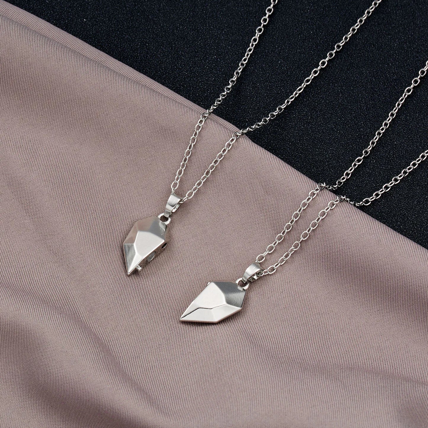 2 Pieces Sweater Chain For Best Friend Lovers Wedding Party Gift Jewelry