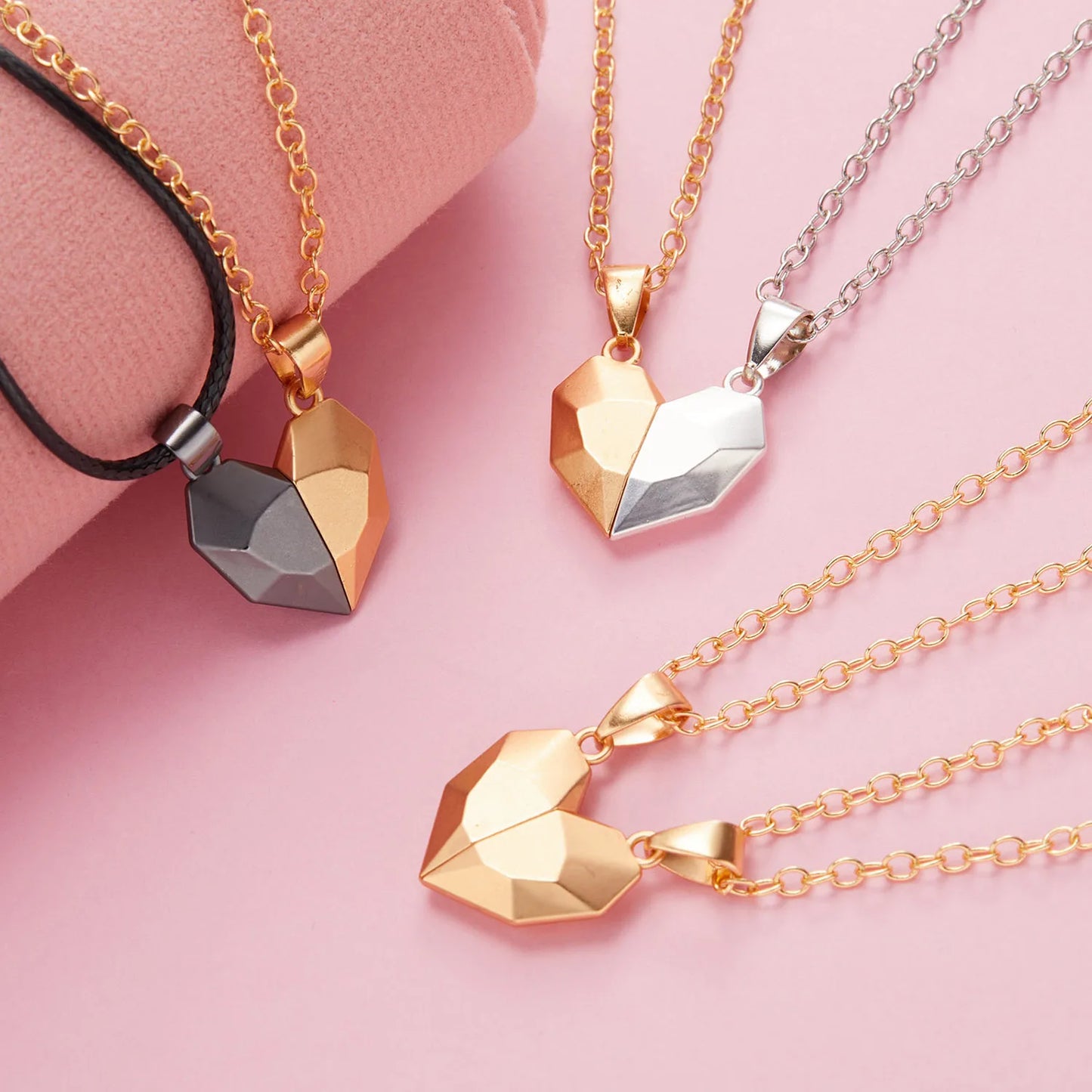 2 Pieces Sweater Chain For Best Friend Lovers Wedding Party Gift Jewelry
