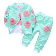Boy Girl Striped Sweatshirts Hoodies Children Fashion Hoodless Clothes Teenager Spring Casual Tracksuit 4-14Y