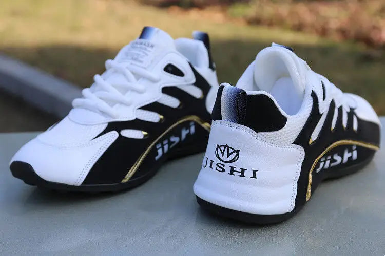 Men Casual Shoes New Comfortable Soft Bottom Flats Lace Up Sneakers