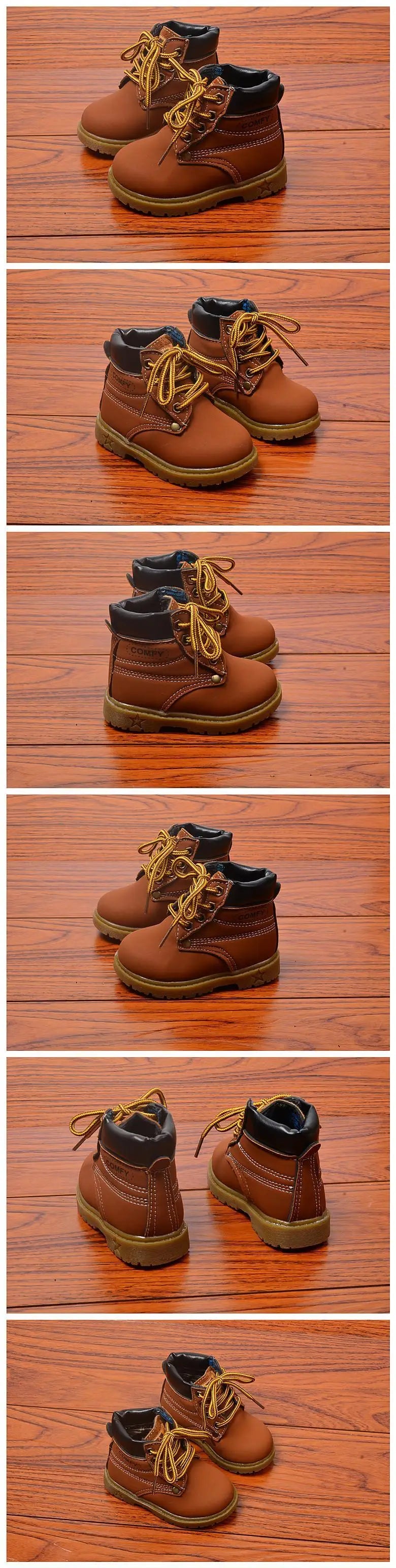 Baby Boots Toddler Fashion Boots Kids Shoes Boys Girls Snow Boots Girls Boys Plush Fashion Boots Shoes Size