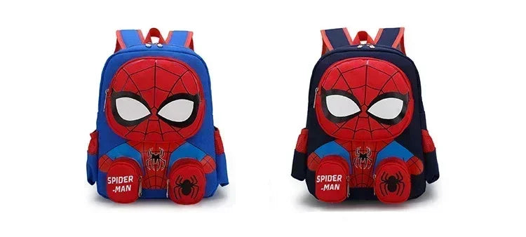 Spiderman Backpacks Super Heroes Shoulder Bag 3D Three-Dimensional
