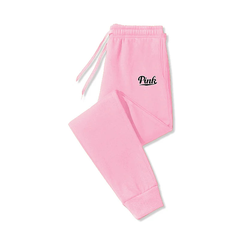 Winter Men Woman Fleece Trousers Casual Pants Sweatpants Jogger Fashion Sweatpants