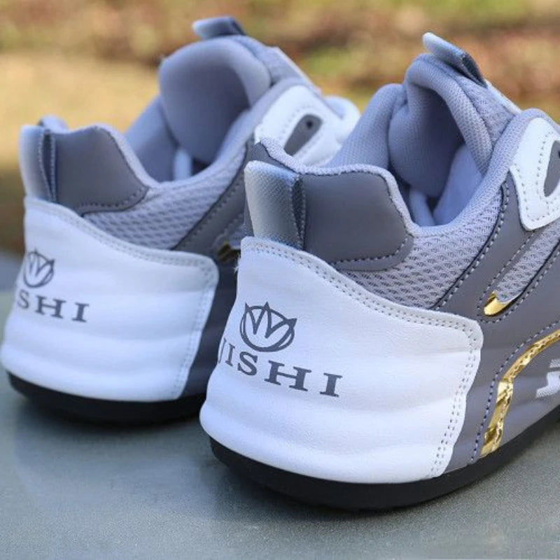 Men Casual Shoes New Comfortable Soft Bottom Flats Lace Up Sneakers