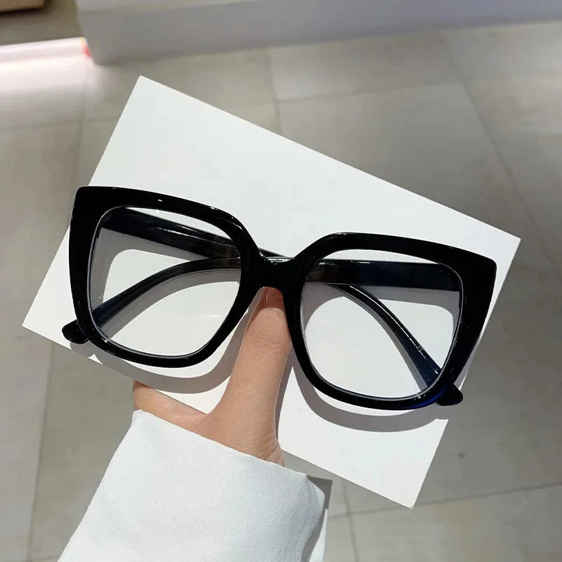 Vintage Anti Blue Light Optical Cat Eye Sexy Ladies Glasses Women Luxury Brand Designer TF