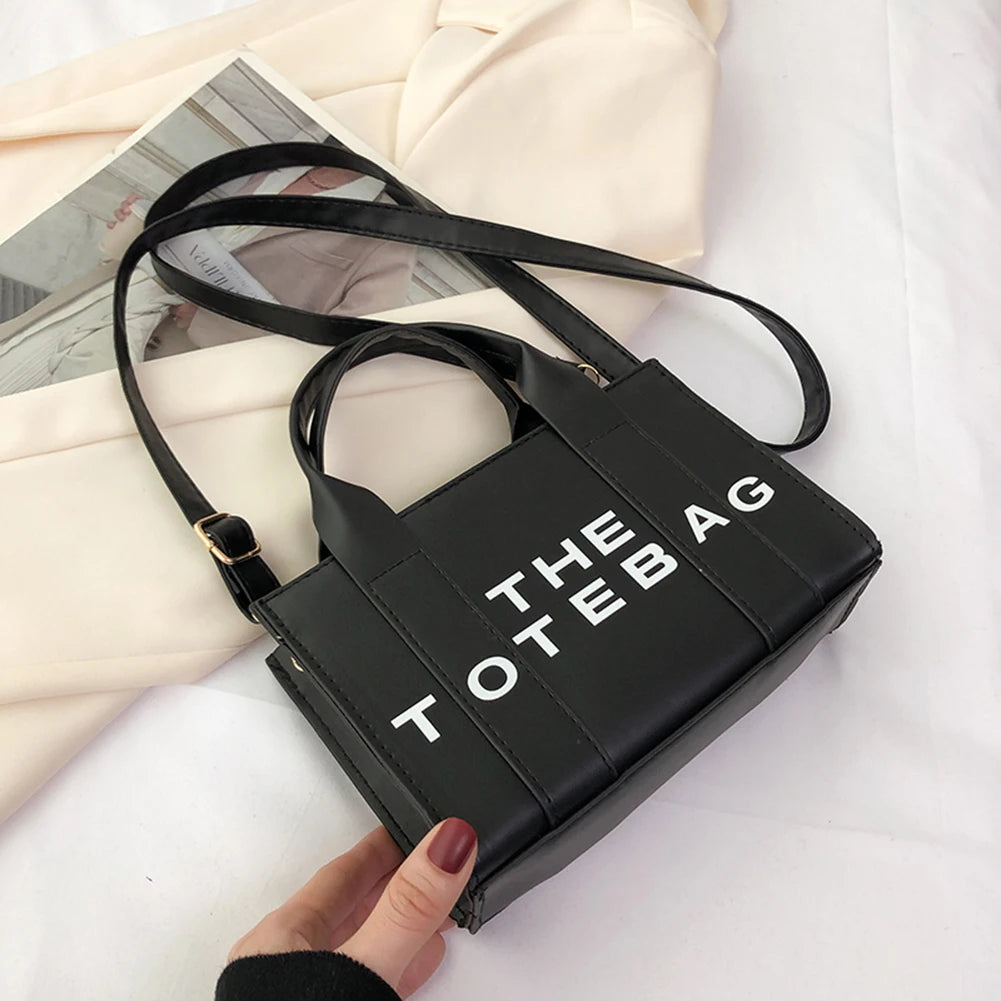 Trendy PU Leather Handbag, Top Handle Satchel Purse, Casual Crossbody Bag Casual Simple Shoulder Bag