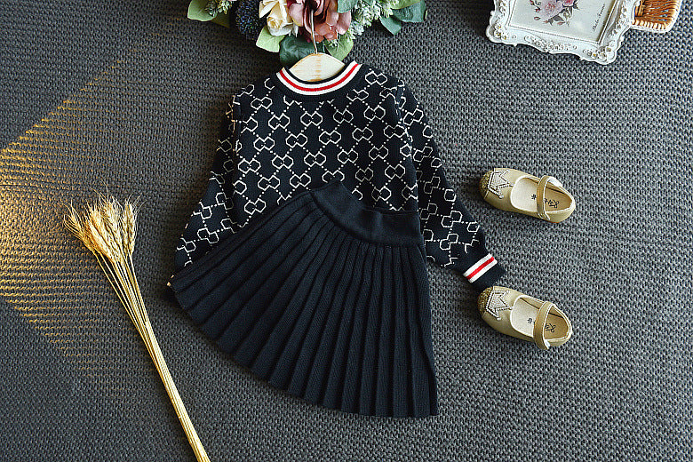 2023 Girls Winter Clothes 2 Pcs Clothing Suit Spring Outfits for Kids Girl's Clothes