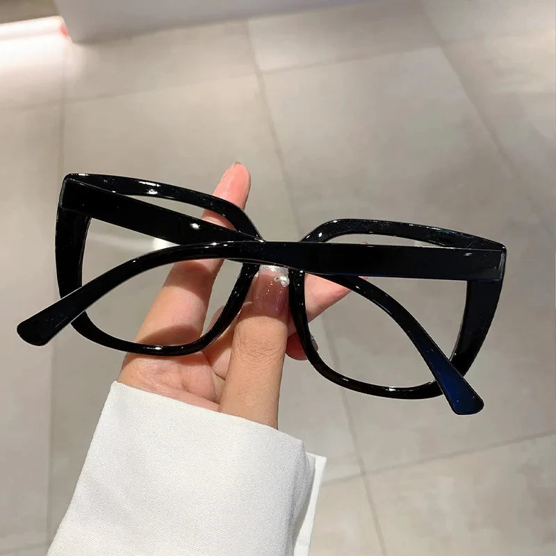 Vintage Anti Blue Light Optical Cat Eye Sexy Ladies Glasses Women Luxury Brand Designer TF