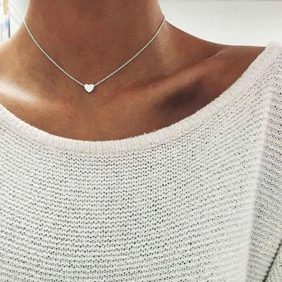 Colour Sparkling Clavicle Chain Choker Necklace Collar For Women Fine Jewelry Wedding Party Birthday Gift