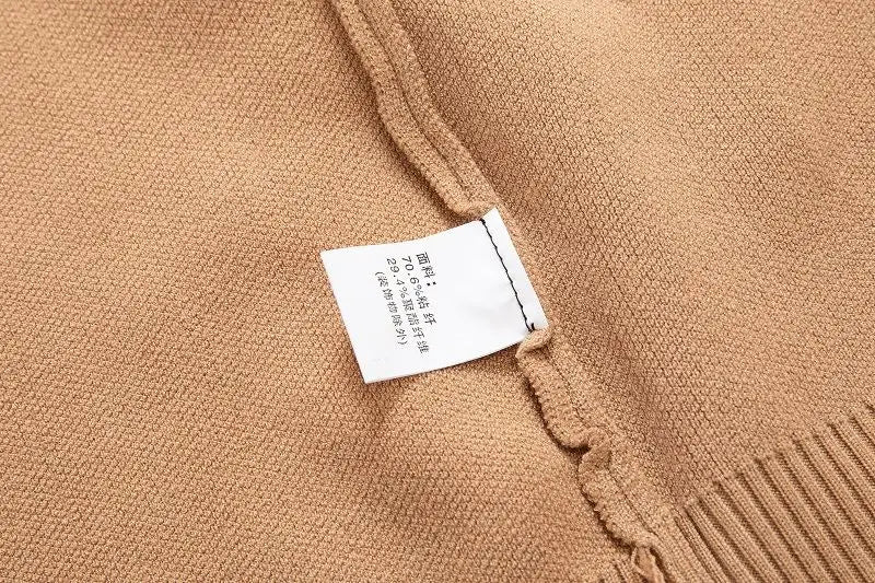 Men's Sweater Knitted Pullover Soft Warm Striped Checker Round Neck Casual Fashion