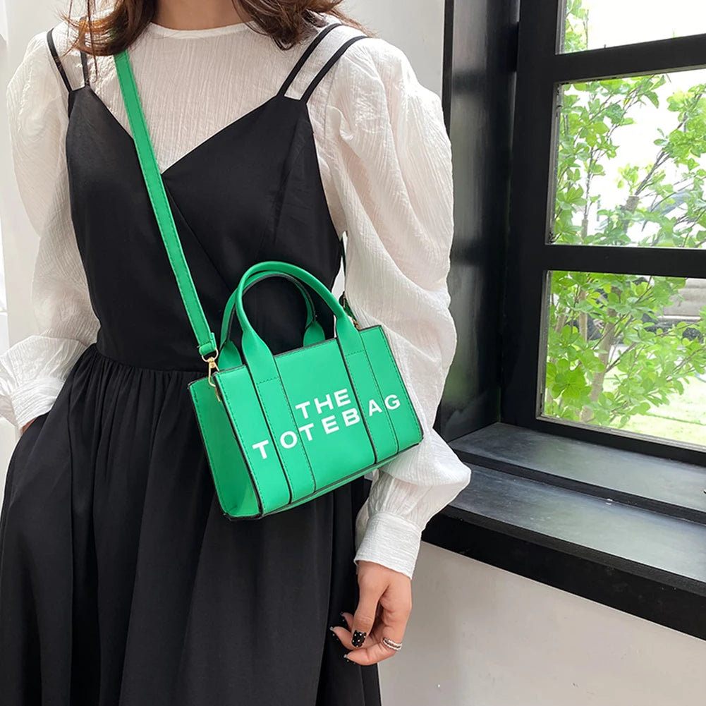 Trendy PU Leather Handbag, Top Handle Satchel Purse, Casual Crossbody Bag Casual Simple Shoulder Bag