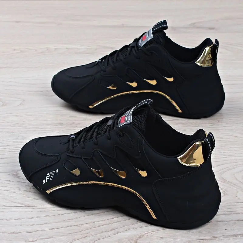 Light Soft Breathable Vulcanize Shoes High Quality Soft Leather Sneakers