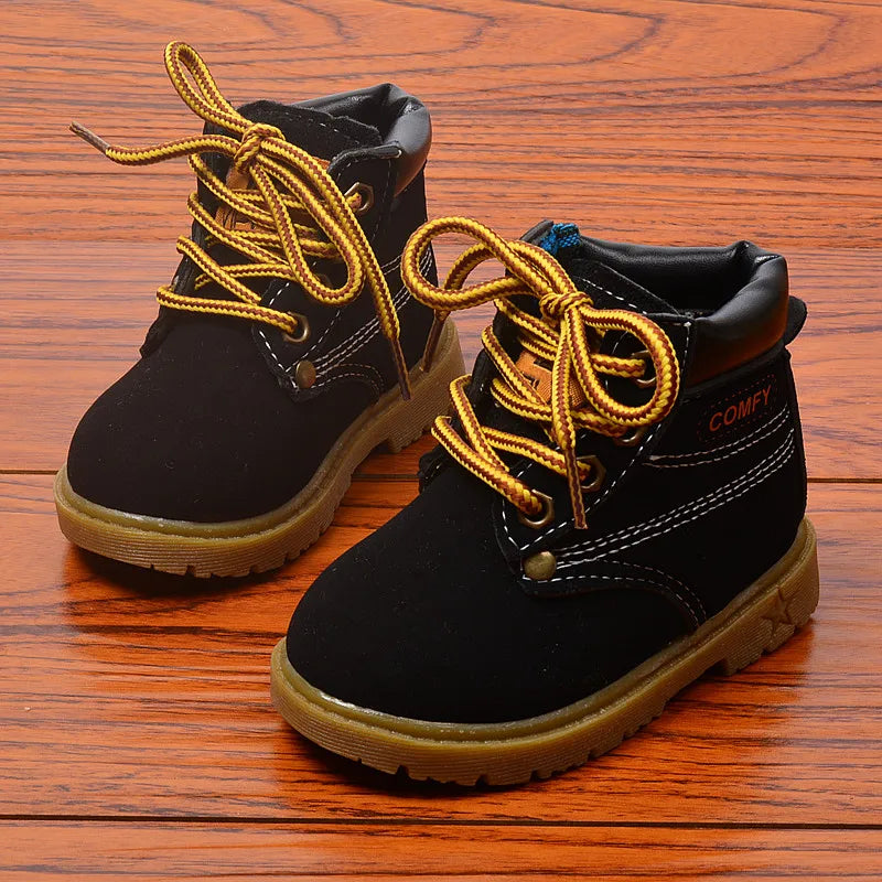 Baby Boots Toddler Fashion Boots Kids Shoes Boys Girls Snow Boots Girls Boys Plush Fashion Boots Shoes Size