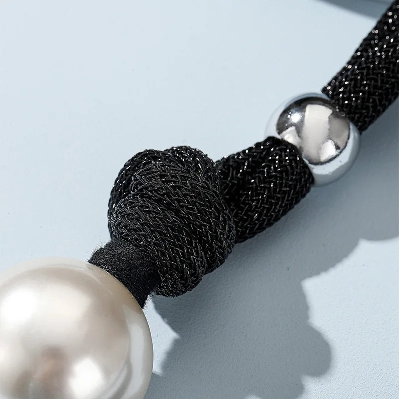 Big Pearl Statement Pendant Necklace Fashion Jewelry Pearls Women New Trend Clavicle Necklace
