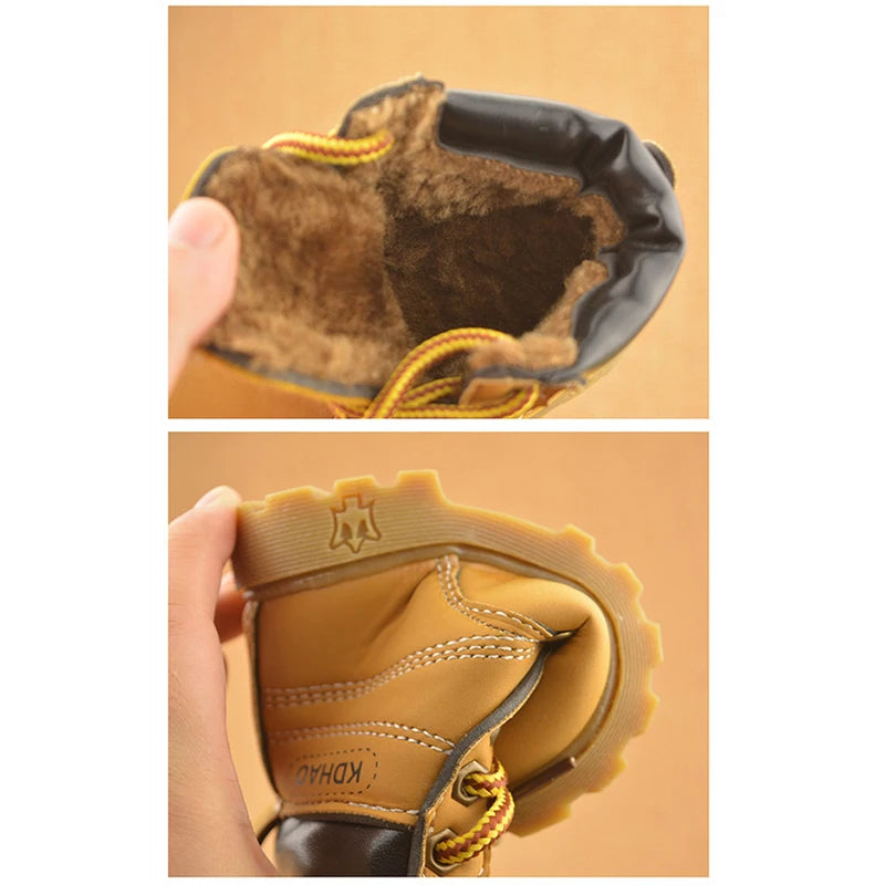 Baby Boots Toddler Fashion Boots Kids Shoes Boys Girls Snow Boots Girls Boys Plush Fashion Boots Shoes Size