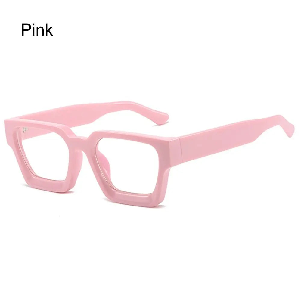 Square Glasses Unisex Small Square Computer Glasses Men Women Retro Ins Popular Eyewear