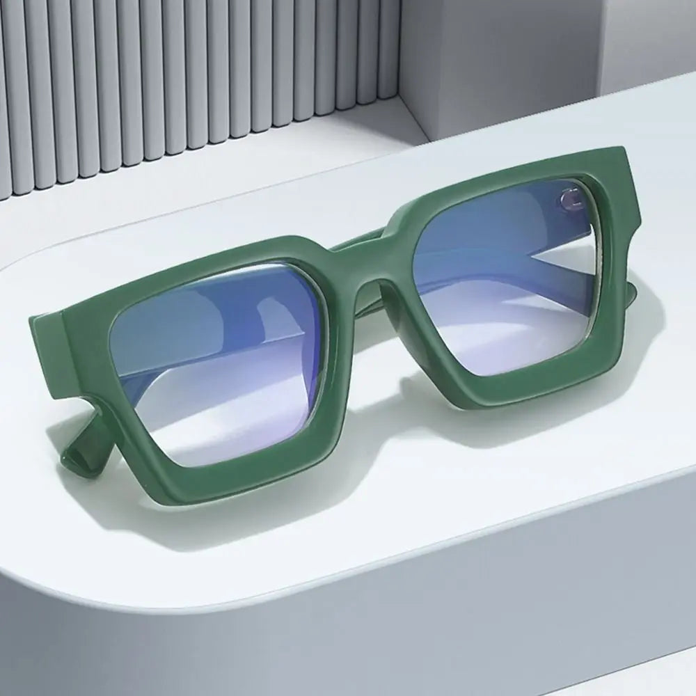 Square Glasses Unisex Small Square Computer Glasses Men Women Retro Ins Popular Eyewear
