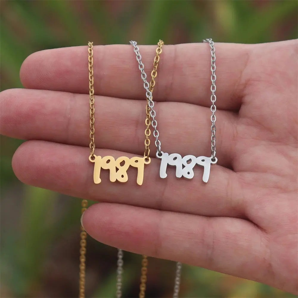 Stainless Steel Taylor Choker Necklace Jewelry Folklore Reputation Necklaces Lover Fearless Collier Acier Inoxydables Femme