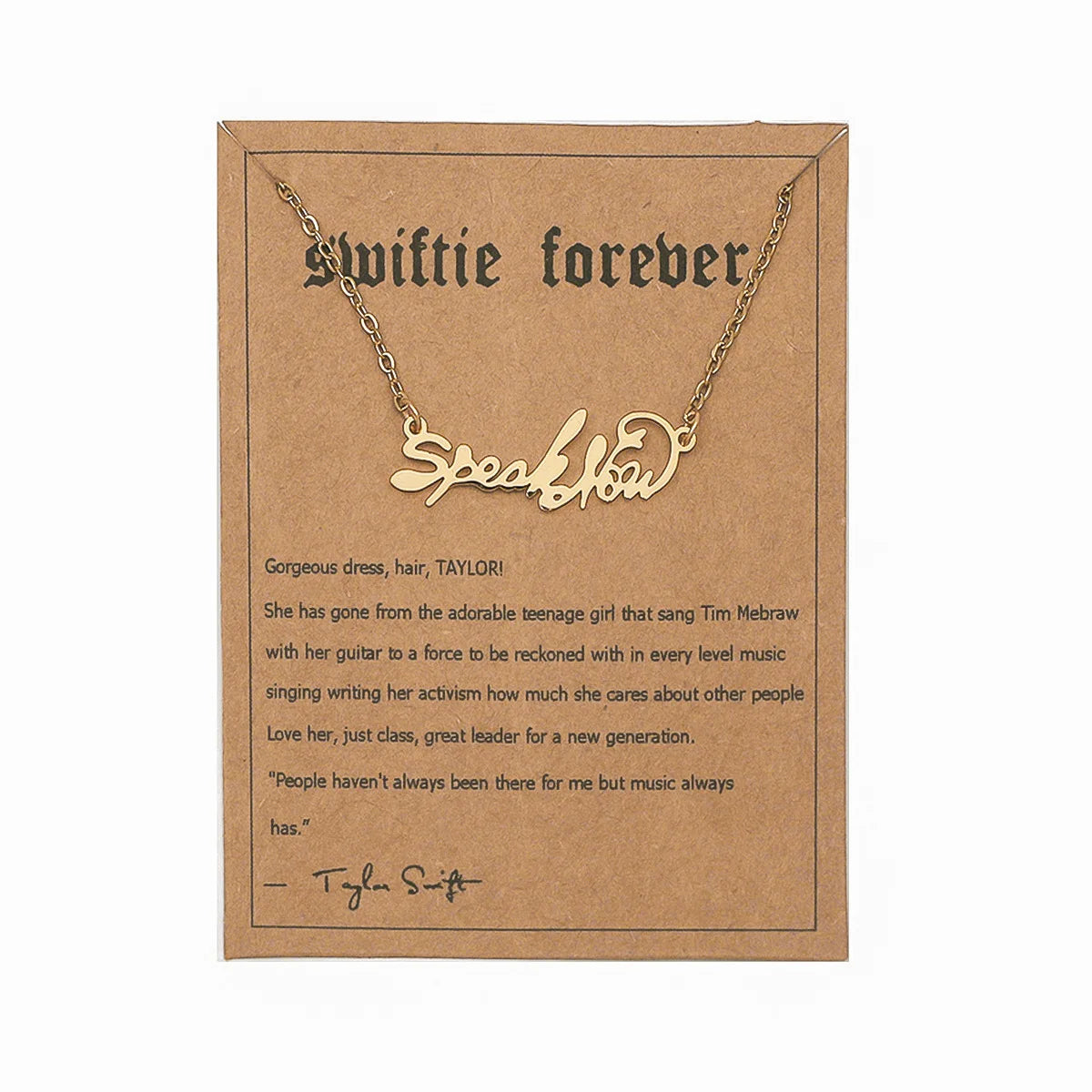 Stainless Steel Taylor Choker Necklace Jewelry Folklore Reputation Necklaces Lover Fearless Collier Acier Inoxydables Femme