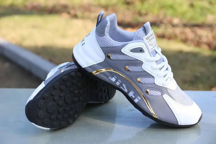 Men Casual Shoes New Comfortable Soft Bottom Flats Lace Up Sneakers