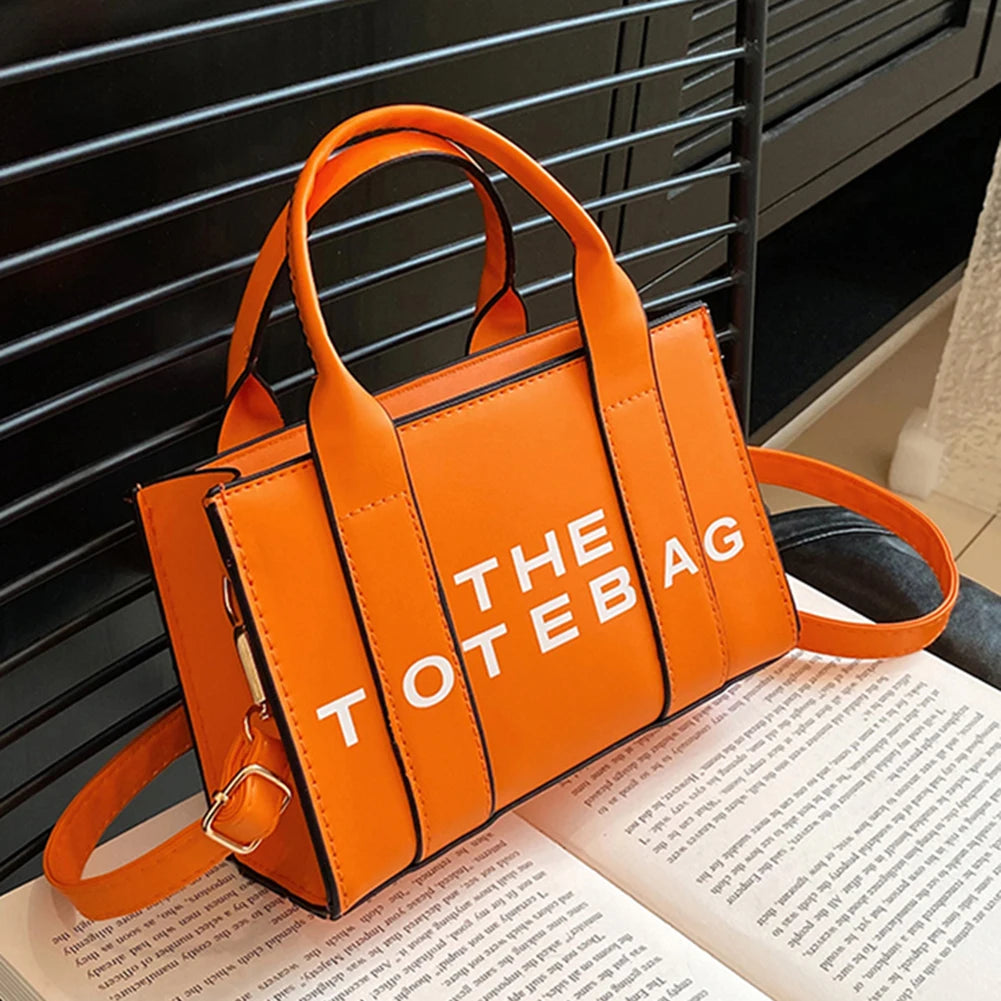 Trendy PU Leather Handbag, Top Handle Satchel Purse, Casual Crossbody Bag Casual Simple Shoulder Bag