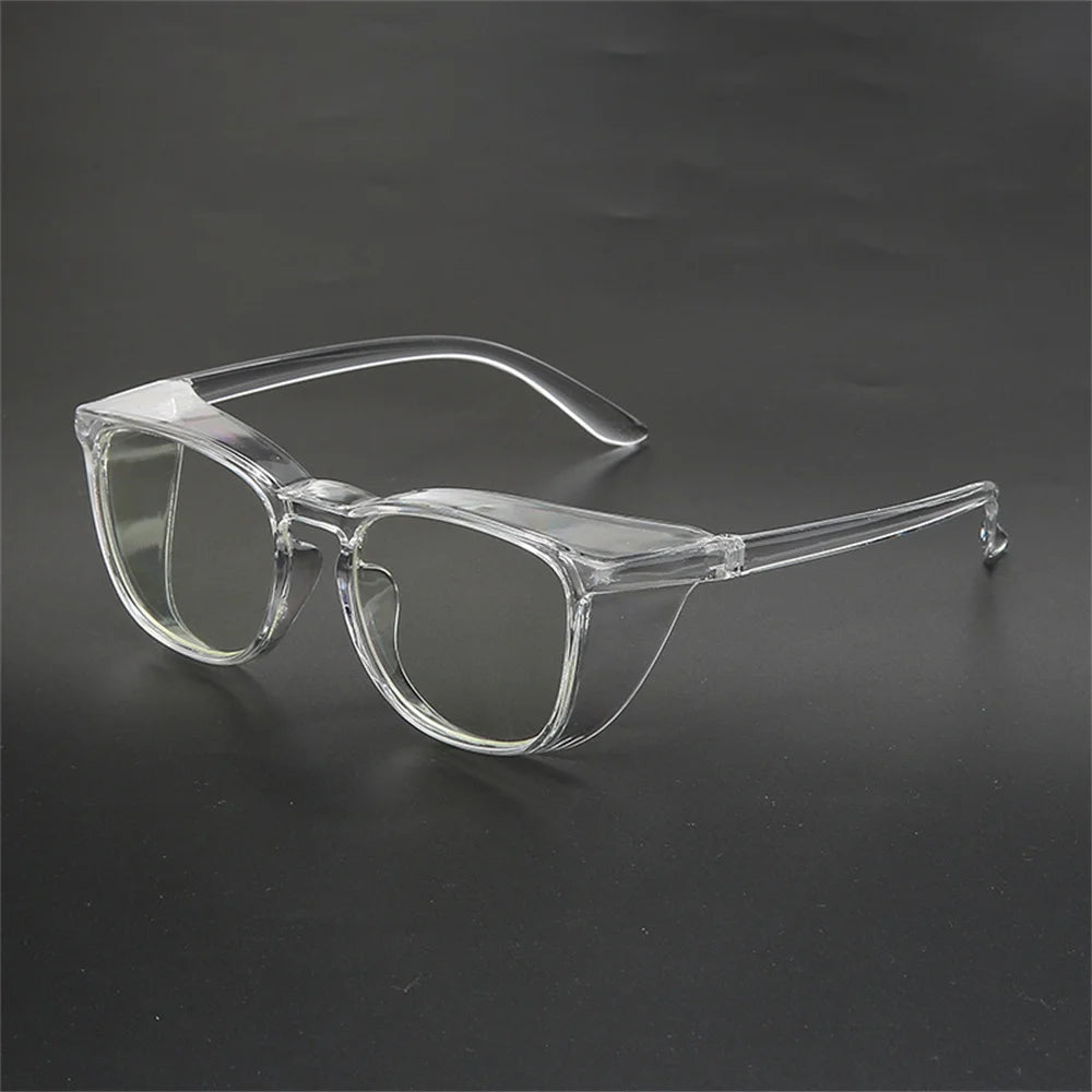 New Transparent Sand-proof Anti-shock Biking Safe Goggles Anti Blue Light Glasses For Men Women Blue Blocking Protect Eyewear