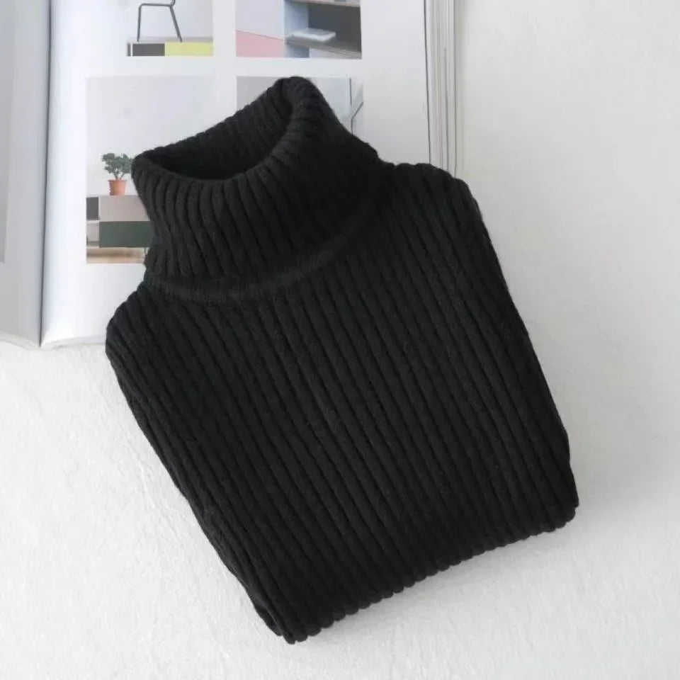 2024 New Sweater 1-9Yrs Kids Pullover Winter Knitted Bottoming Boys Sweaters