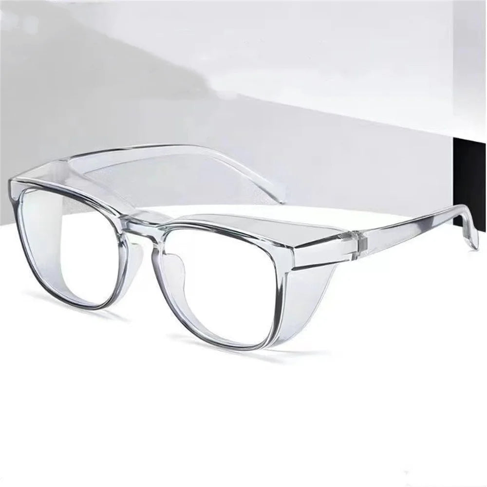 New Transparent Sand-proof Anti-shock Biking Safe Goggles Anti Blue Light Glasses For Men Women Blue Blocking Protect Eyewear