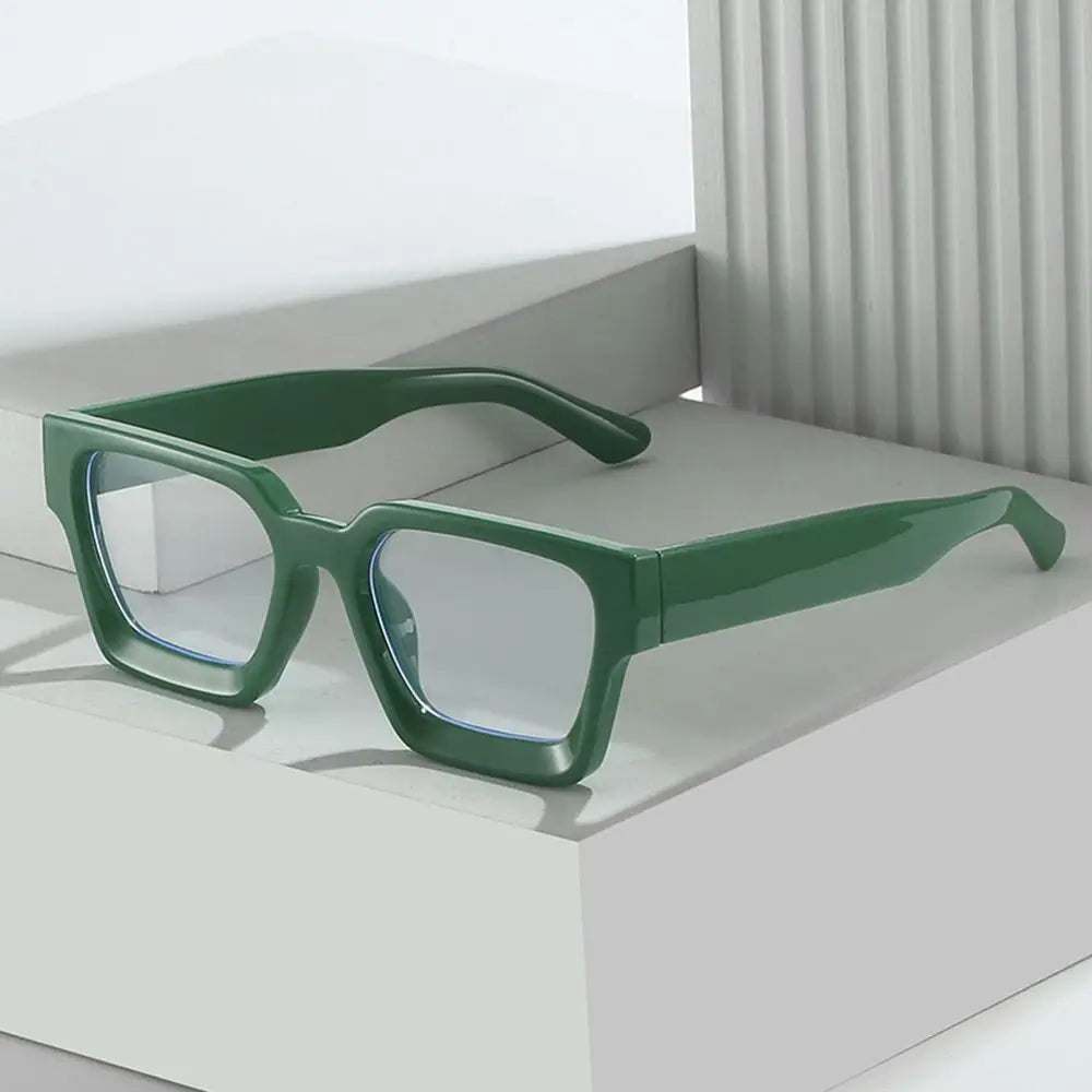 Square Glasses Unisex Small Square Computer Glasses Men Women Retro Ins Popular Eyewear