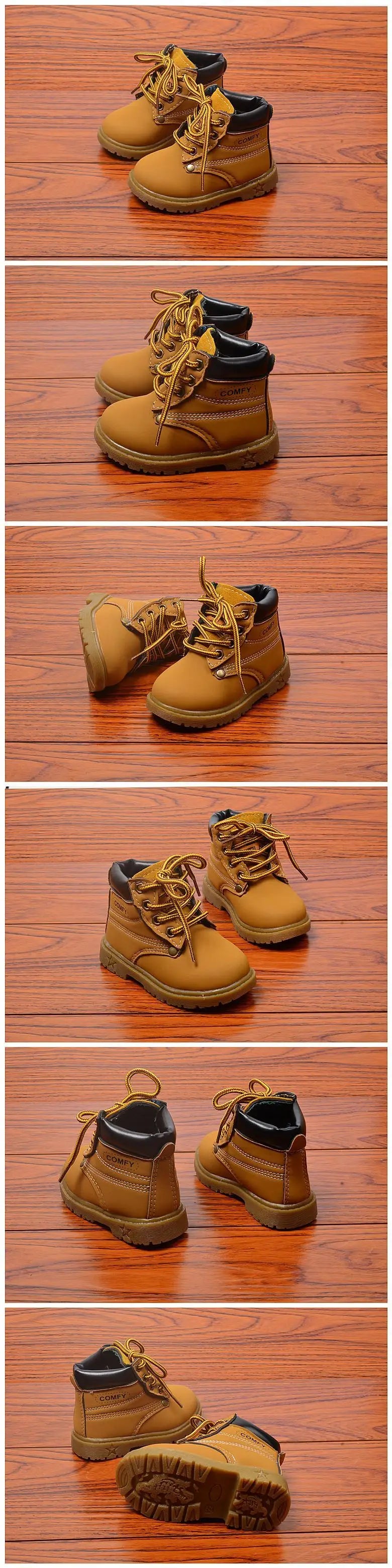 Baby Boots Toddler Fashion Boots Kids Shoes Boys Girls Snow Boots Girls Boys Plush Fashion Boots Shoes Size