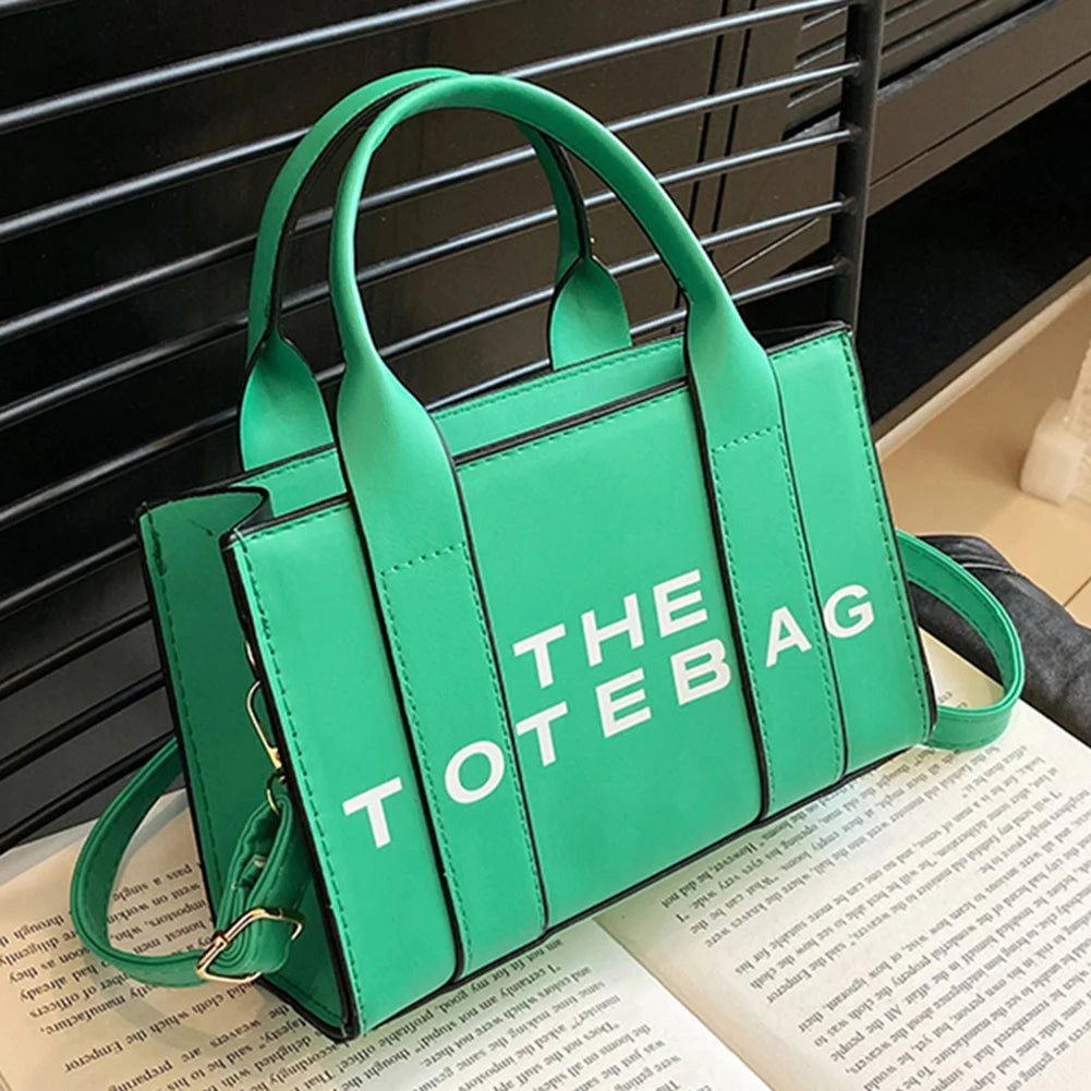 Trendy PU Leather Handbag, Top Handle Satchel Purse, Casual Crossbody Bag Casual Simple Shoulder Bag