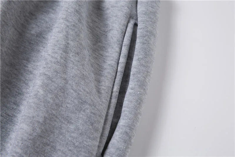 Winter Men's and Women's Sweater Set KING QUEEN Loose Relaxed Hooded Print Couple Set
