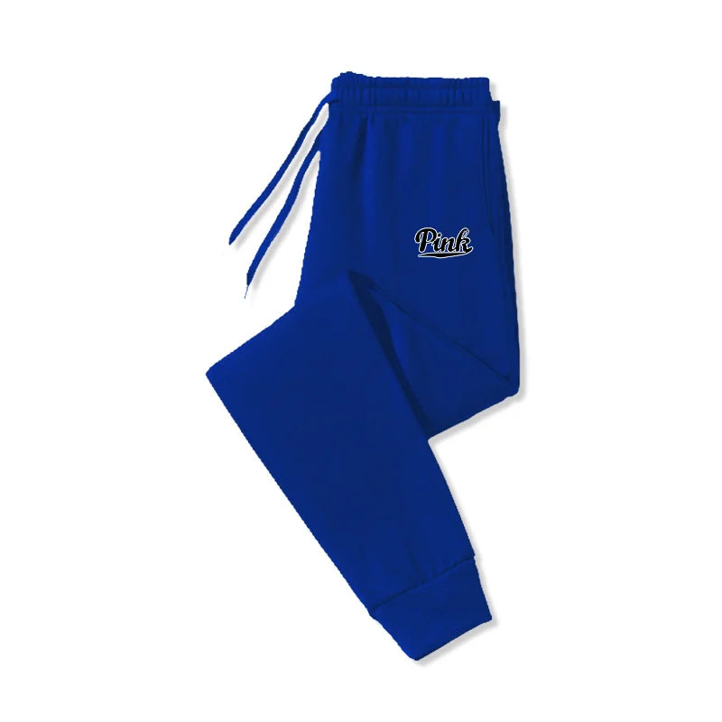 Winter Men Woman Fleece Trousers Casual Pants Sweatpants Jogger Fashion Sweatpants