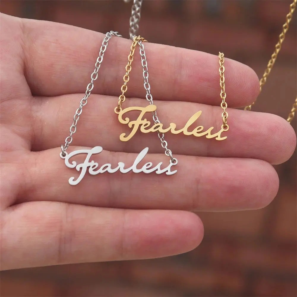 Stainless Steel Taylor Choker Necklace Jewelry Folklore Reputation Necklaces Lover Fearless Collier Acier Inoxydables Femme