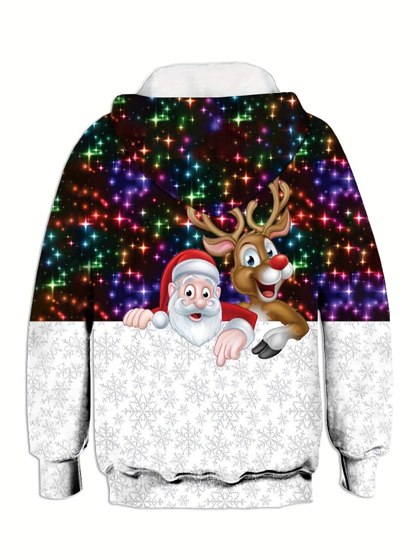 Children's Clothing Hoodies Long Sleeve Tops Christmas Streetwear