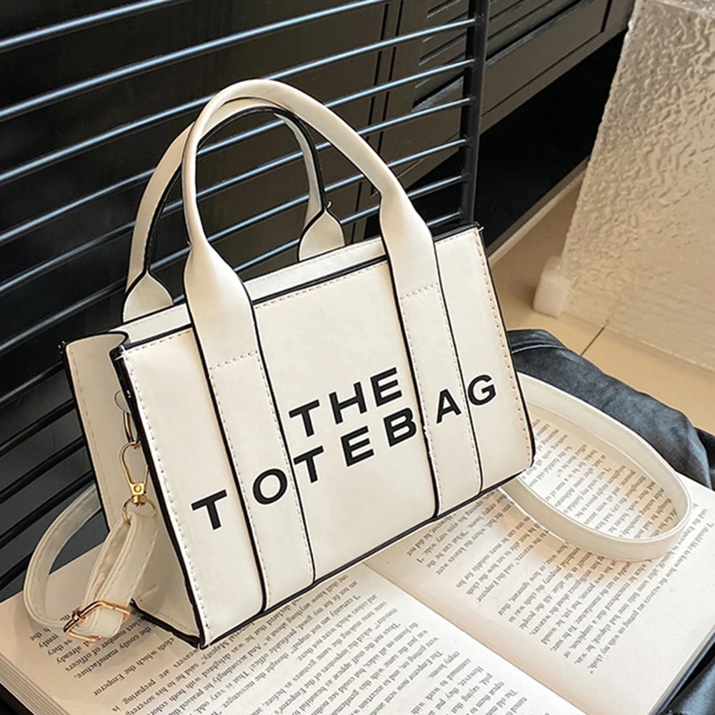 Trendy PU Leather Handbag, Top Handle Satchel Purse, Casual Crossbody Bag Casual Simple Shoulder Bag