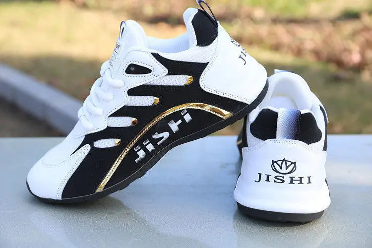 Men Casual Shoes New Comfortable Soft Bottom Flats Lace Up Sneakers