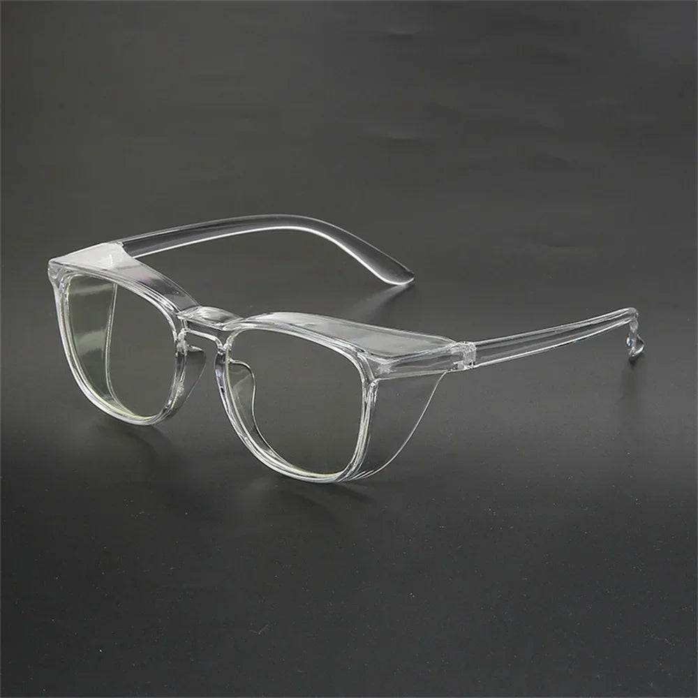New Transparent Sand-proof Anti-shock Biking Safe Goggles Anti Blue Light Glasses For Men Women Blue Blocking Protect Eyewear
