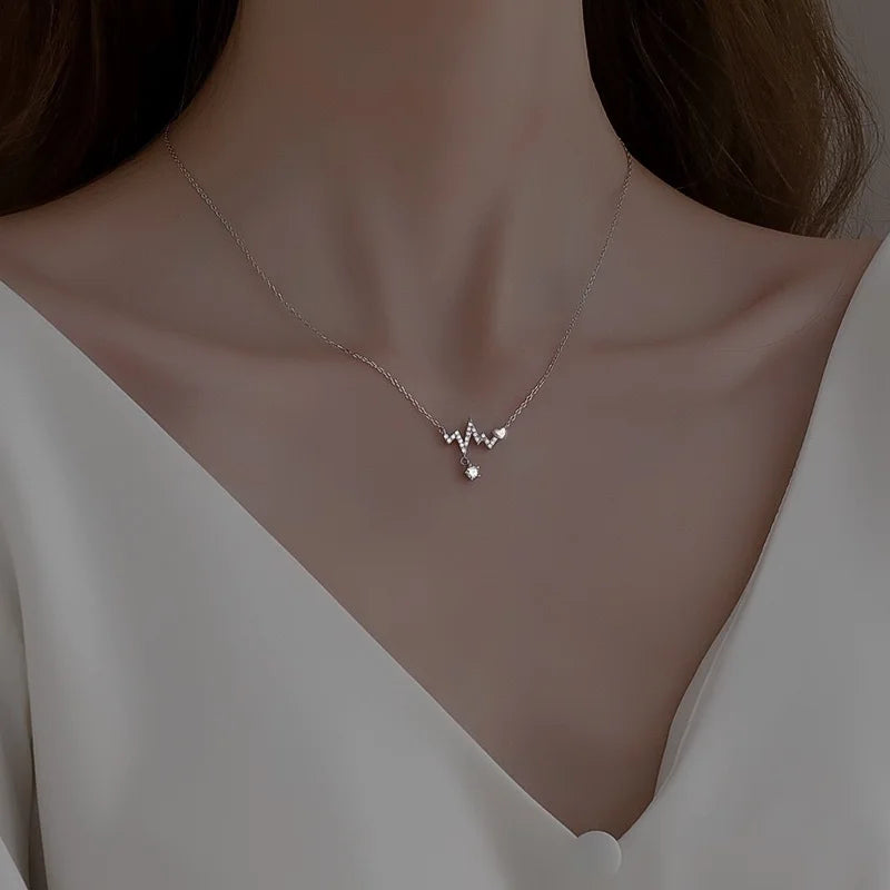 Colour Sparkling Clavicle Chain Choker Necklace Collar For Women Fine Jewelry Wedding Party Birthday Gift