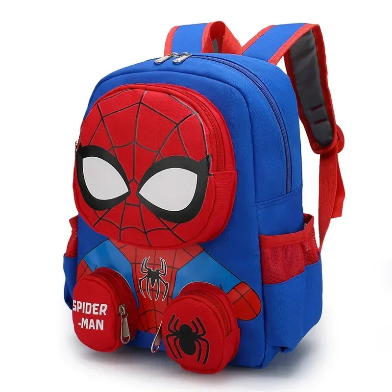 Spiderman Backpacks Super Heroes Shoulder Bag 3D Three-Dimensional