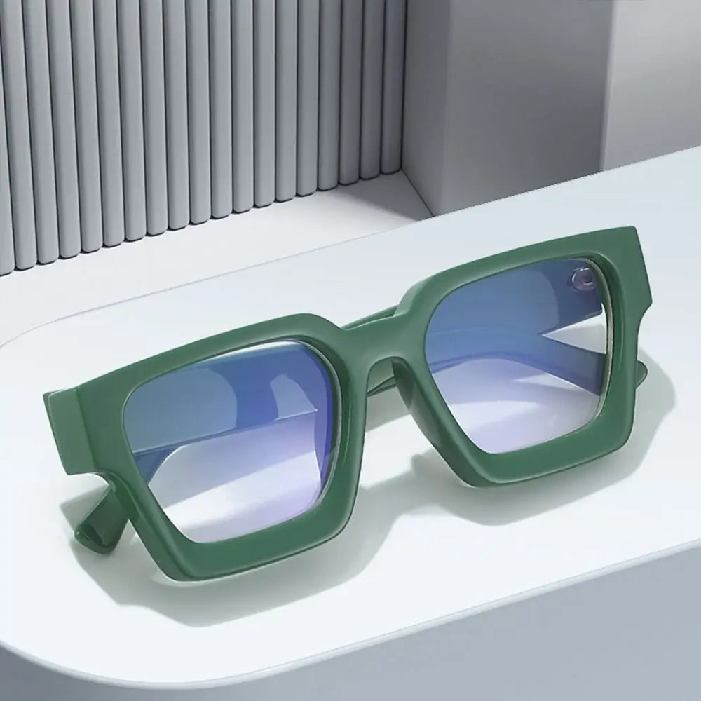Square Glasses Unisex Small Square Computer Glasses Men Women Retro Ins Popular Eyewear