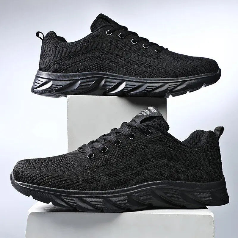 YRZL Running Shoes Men Sneakers Fashion Lightweight Trainers Breathable Walking Shoes Comfortable Athletic Sport Shoes for Men