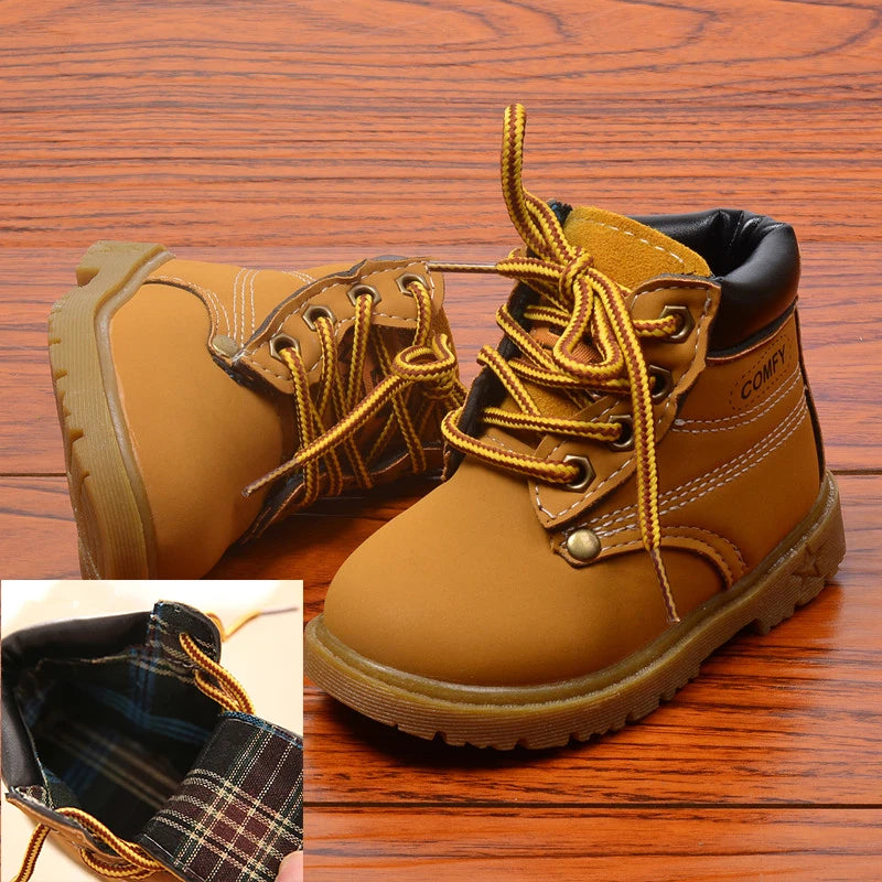Baby Boots Toddler Fashion Boots Kids Shoes Boys Girls Snow Boots Girls Boys Plush Fashion Boots Shoes Size