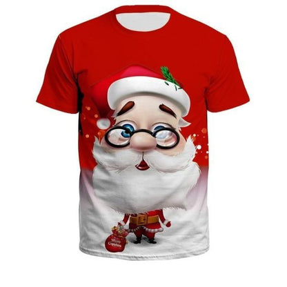 Santa printed T-shirt