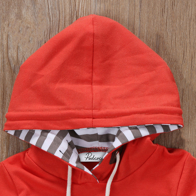 Casual Children's Clothing Men and Women New Hooded