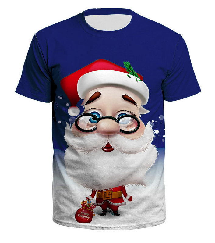 Santa printed T-shirt