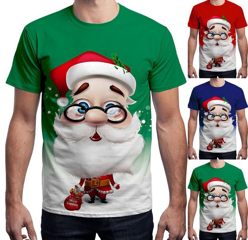 Santa printed T-shirt